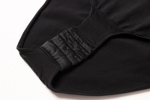 Base Longsleeve Mona Damen-Body, schwarz