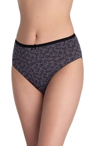 L-127BI-33 Damen-Bikini-Slips aus Baumwolle, 3er-Pack, klassischer Schnitt
