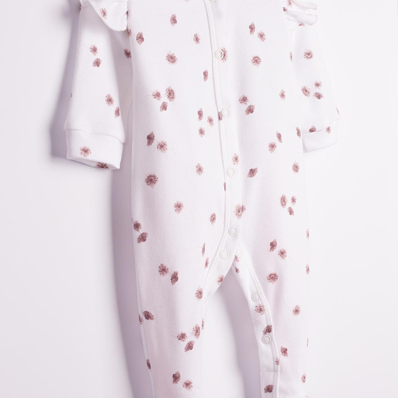 Nicol Hania 226031 Baby-Strampler aus Baumwolle mit Blumenmuster