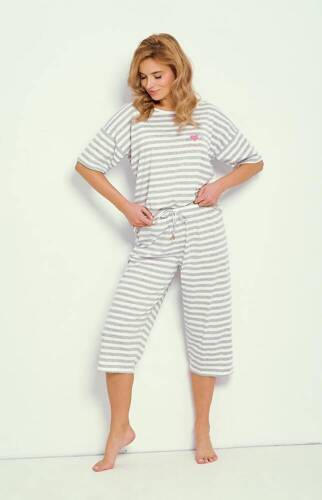 3334 Harper Damen-Pyjama Taro-Grau