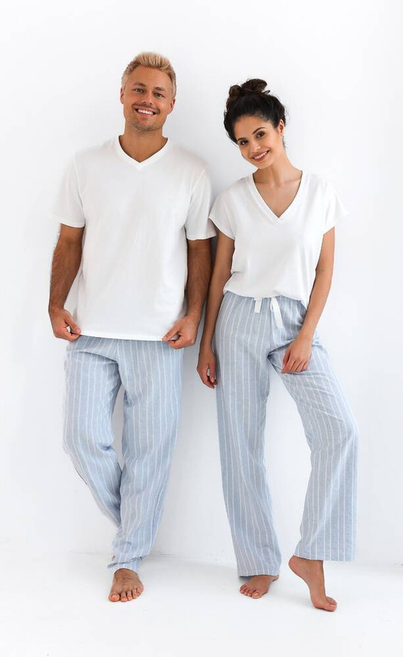 David Sensis Schlafanzug für Männer - Perle