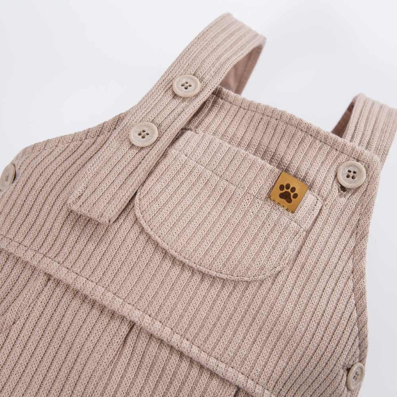 Puppy Playtime Eevi Pullover-Overall – Beige