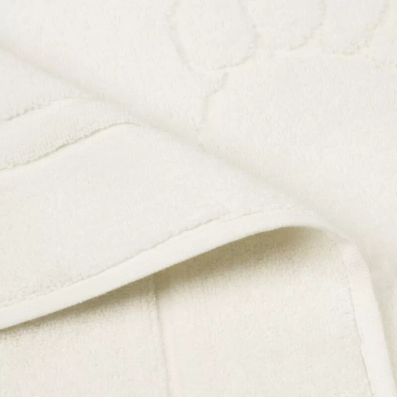 Sammy Eurocurtains cremefarbener Badezimmerteppich