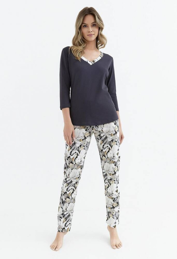 416 Cana Damenpyjama – Graphit