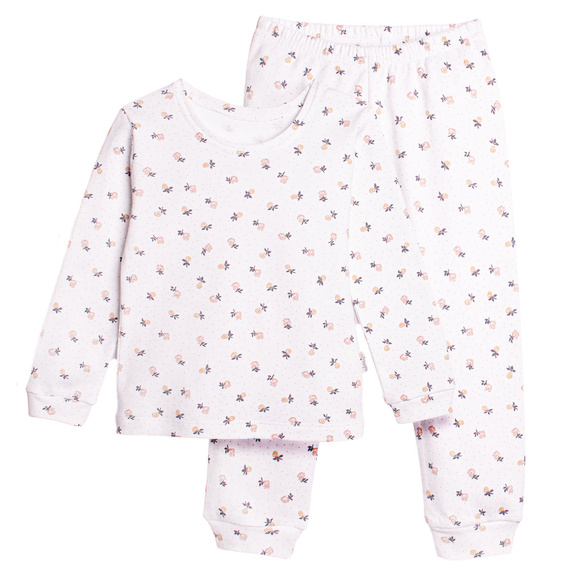 Nicol 220036 Mädchen Pyjama 100% Baumwolle weich bequem Blumen