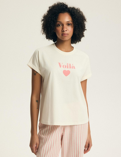 Damenpyjama Henderson Darlan 43707 – Baumwolle, lange Hose, Druck