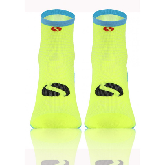 SKB01 Sportsocken Universelle Sportsocken Sesto Senso neongelb
