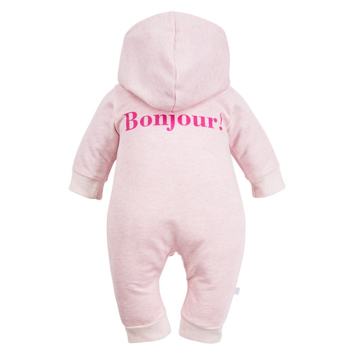 Bonjour Eevi-Trainingsanzug mit Kapuze – Rosa