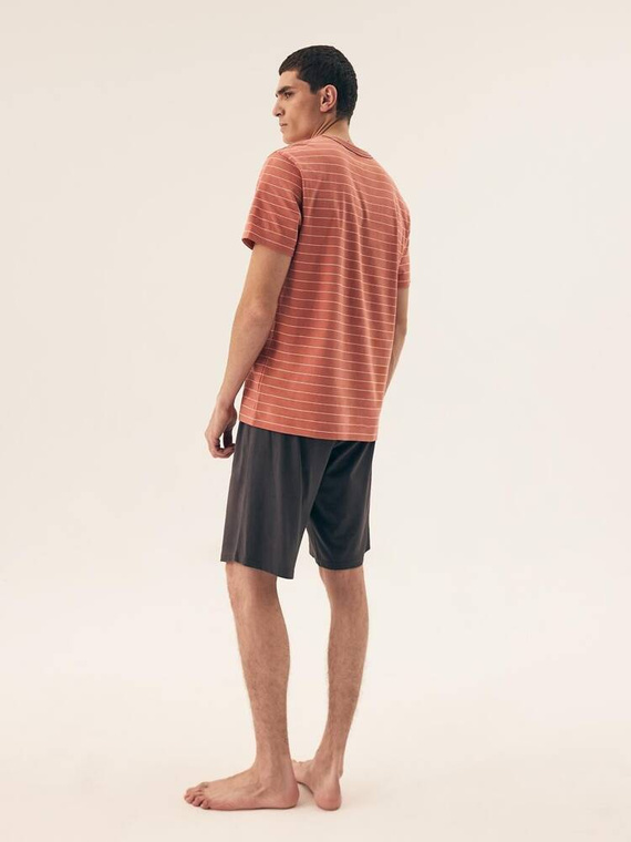 42635 Deli Henderson Premium Herrenpyjama – Kupfer