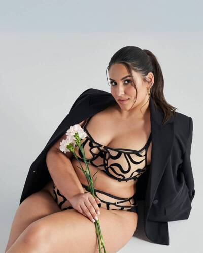 2124 Ava beige halb-gepolsterter halb-weicher BH