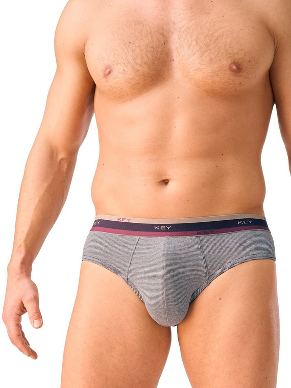 Herren-Slips Key MPP 273 B26 Baumwolle Enganliegend Breiter Bund