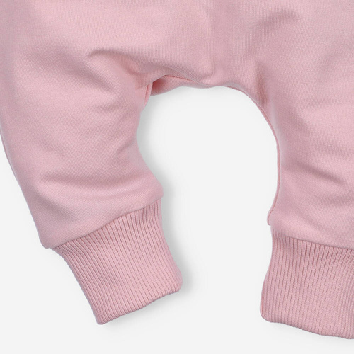 ABN-4518/PUR Nini Jogginghose aus Bio-Baumwolle, Puderrosa