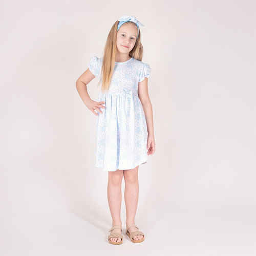 213167 Kurzarmkleid „Nelly“ Nicol – blau