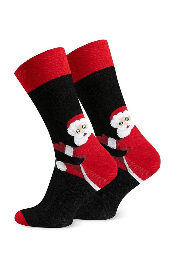 Art.136 Herren-Weihnachtssocken Steven schwarz 172 – Weihnachtsmuster, Baumwolle