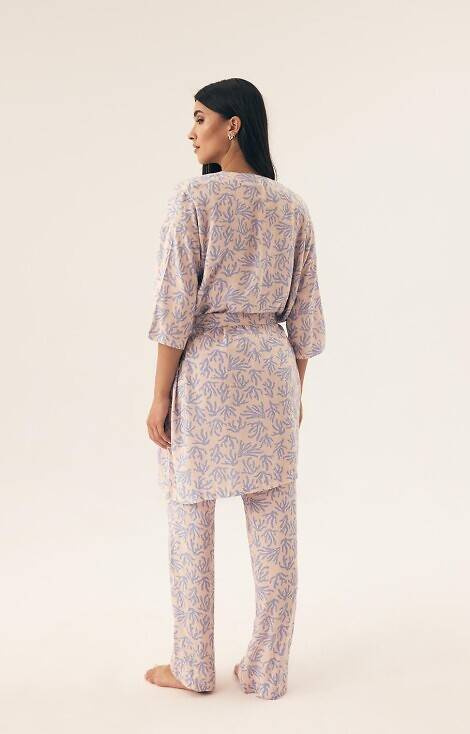 42663 Nadar Henderson Damenbademantel – Hellblau