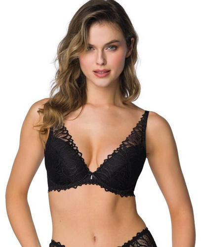 M-3931/11 Nerine Push-up-BH Matt - Schwarz