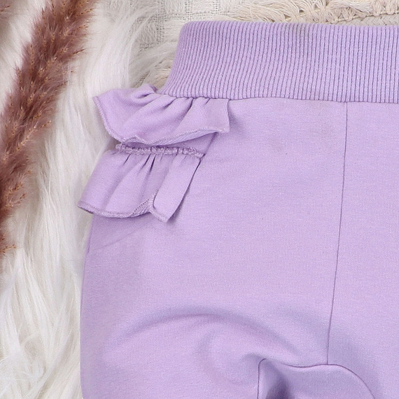 ABN-5485 Underwater World Nini Jogginghose – Bio-Baumwolle, lila, für Babys