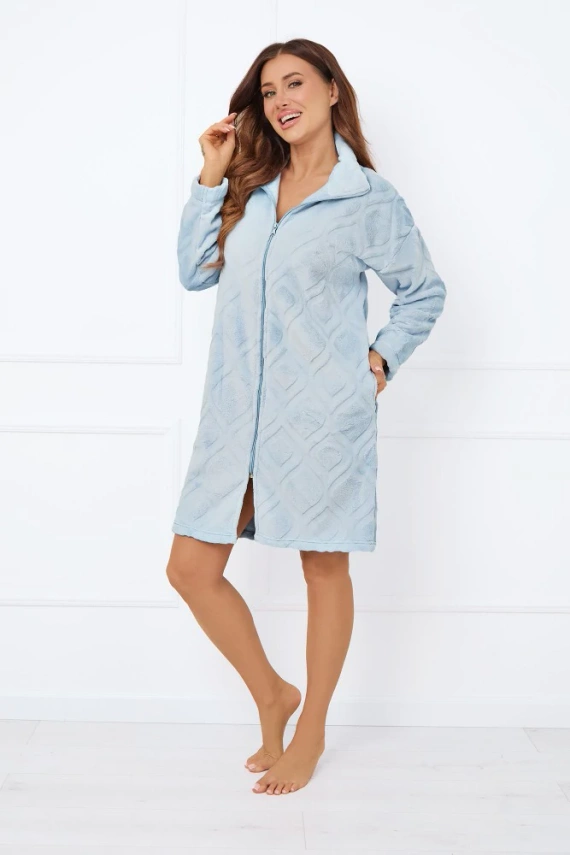 Arena Damenbademantel Italian Fashion - blau