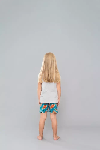 Oceania Mädchen Schlafanzug Italian Fashion - melange/print