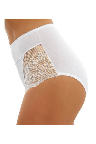 Ella Maxi Damenhöschen Emili weiß