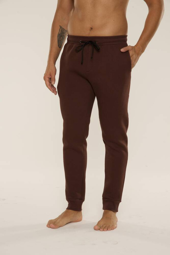 813 Indigo Herren Trainingsanzug von De Lafense - schokolade