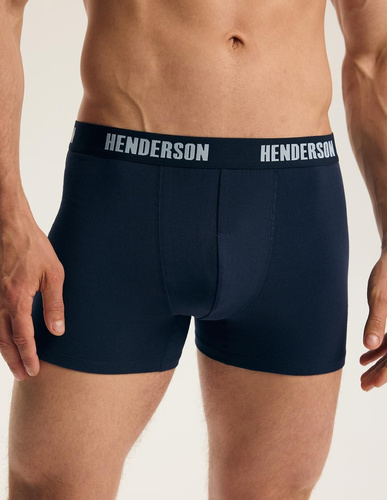 Henderson 45477 Frost Herren Boxershorts 2er-Pack aus Baumwolle mit breitem Logo-Bund