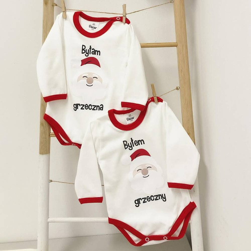 Langarm-Body „I was good“ von Oscar Kids