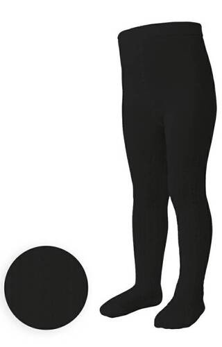 art.071 Braid Mädchenstrumpfhose Steven - schwarz