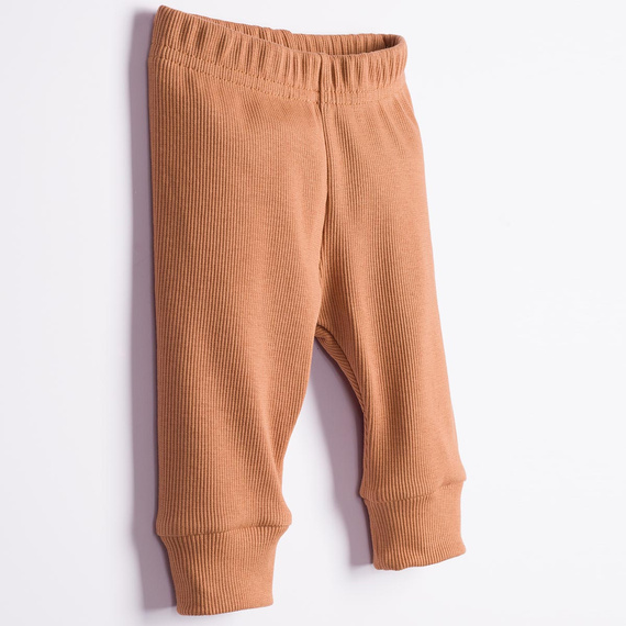 228018 Nicol FARMA Babyhose braun, gerippt, elastisch
