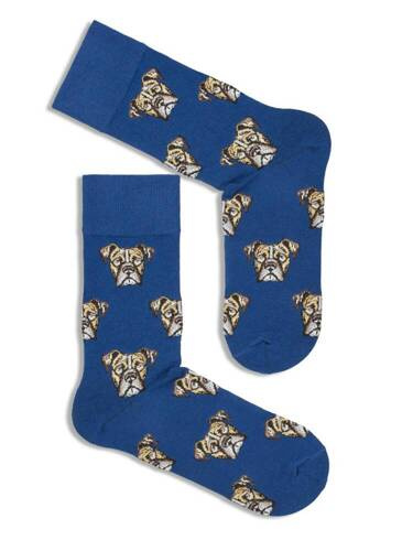 0125-039 Milena Herren Boxersocken – Jeans