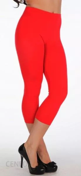 862 De Lafense 3/4 Leggings - rot