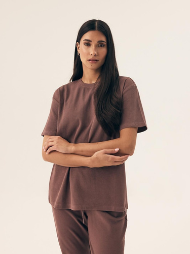 43349 Nilsa Henderson Damenpyjama – braun