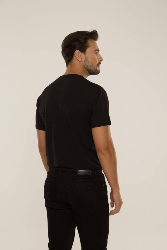 828 Chandler t-shirt De Lafense - schwarz