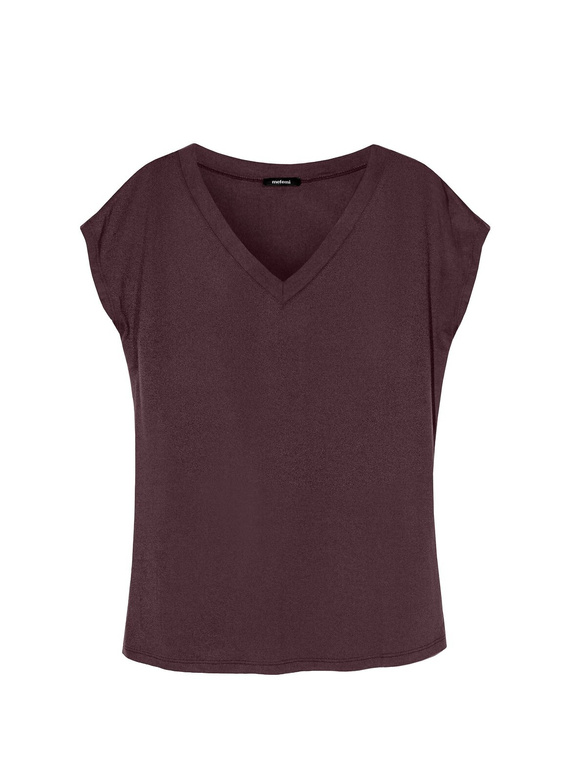 Blaues Pyjamashirt Mefemi Mila PG71 Viskose weich bequem