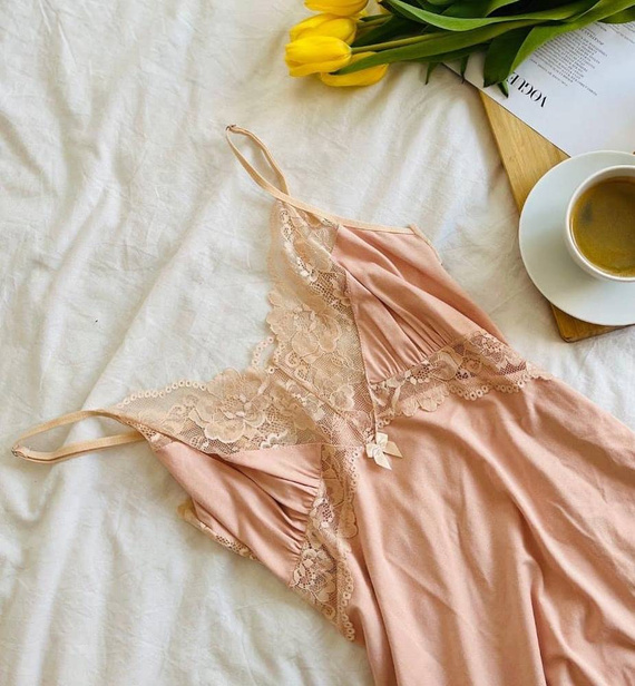 641 Noela Damen Schlafanzug Forex - beige