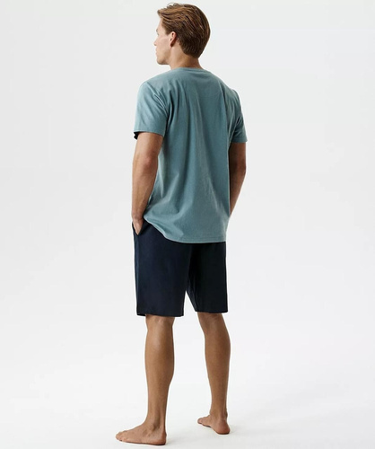 NMP-398 Sommer Herrenpyjama 100% Baumwolle Peach