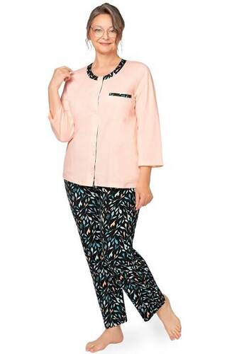 262 Olga II Damenpyjama 7/8 Martel - orange