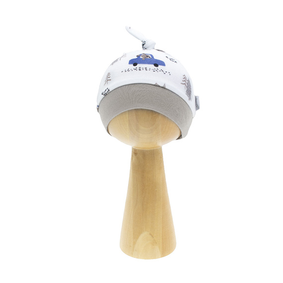 214055 Muki Babymütze mit Knoten Nicol