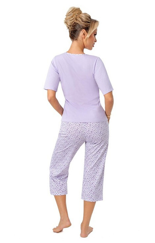 Fiorella 3/4 Donna Damenpyjama – Lila