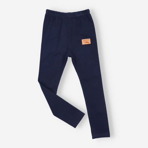 KAR-0041/GRA Mädchen-Leggings Lagarto Verde – Marineblau