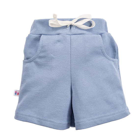 Elefanten-Eevi-Baumwollshorts – Blau