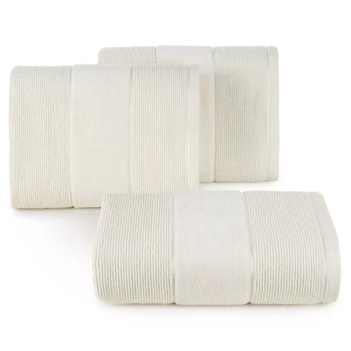 Komplett-Set Handtücher Emma Eurofirany creme 3 Stück 30x50 50x90 70x140 500 g/m²