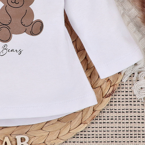 ABN-5358 Sweet Bears Bio-Baumwollbluse Nini beige