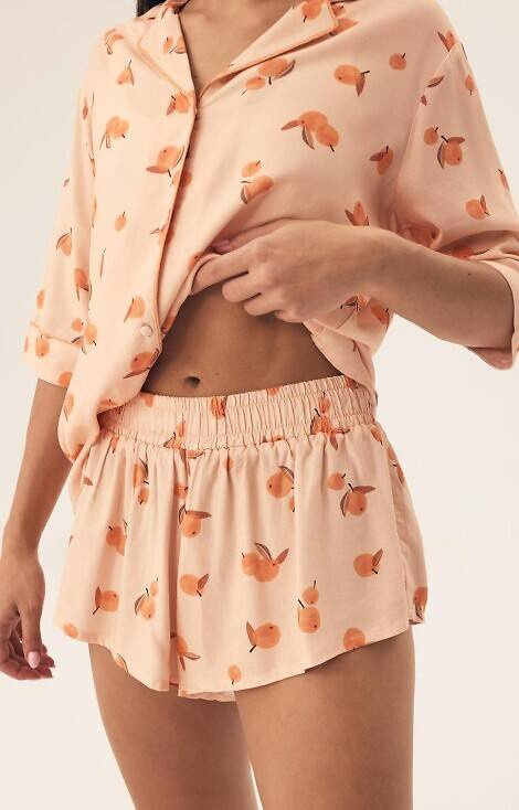 42686 Naranja Damen-Pyjama Henderson – Pfirsich