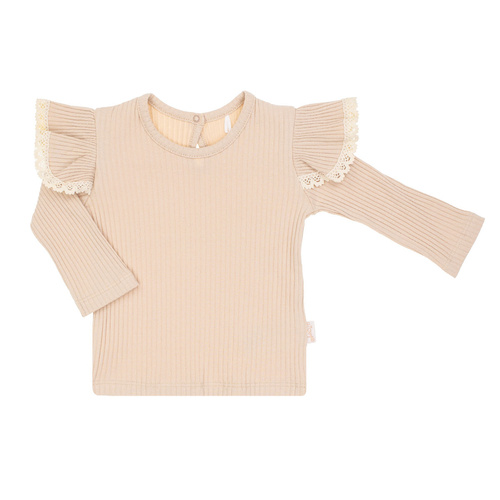 212140 Langarmbluse „Tola“ Nicol – beige