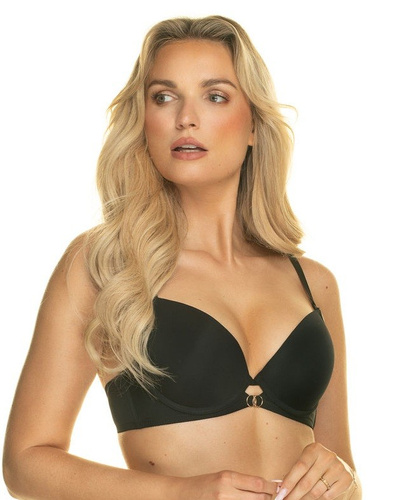 Molly Konrad Push-up-BH, schwarz