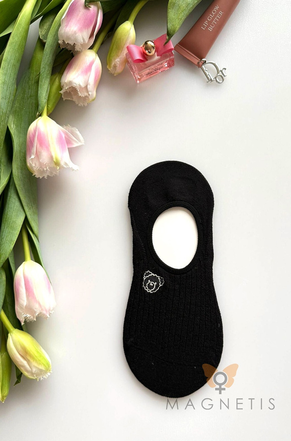 Damen Ballerina-Füßlinge YN-251131 Magnetis – Viskose mit Silikon an der Ferse