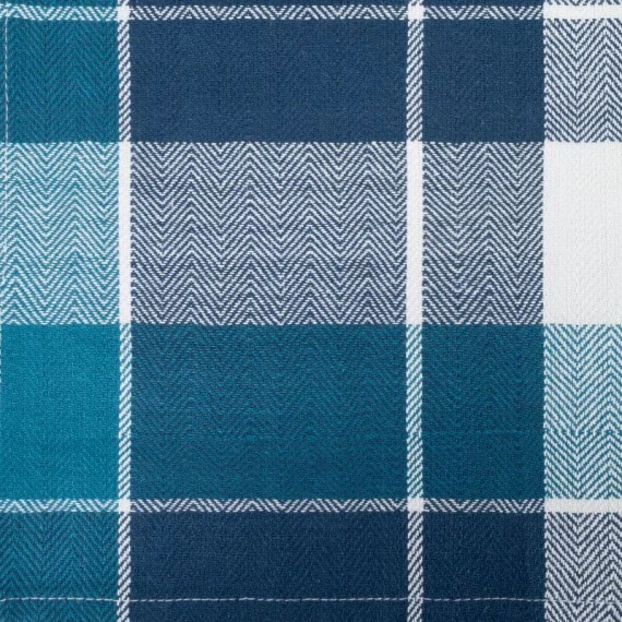 Komplett 4-teiliges Küchentuch-Set Mona 50x70 Baumwolle Eurofirany blau