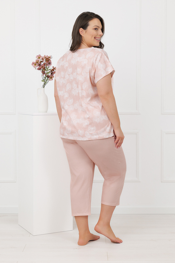 Pyjama KALINA Italian Fashion – 100% Baumwolle, 3/4