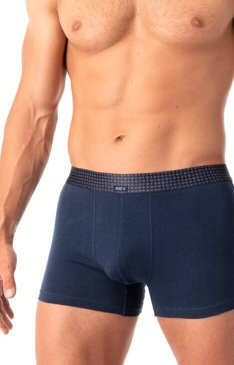 MXH 237 Key Herren-Boxershorts – Marineblau